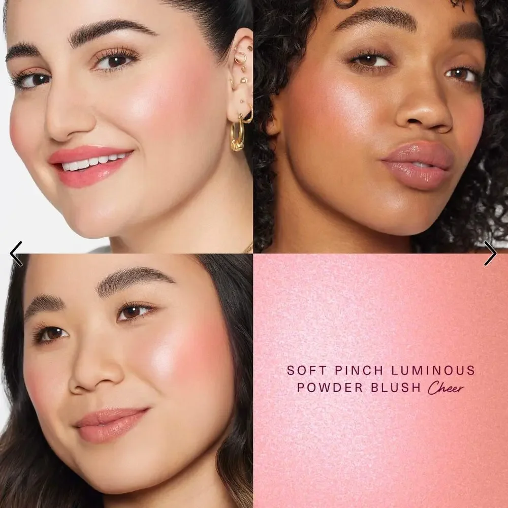 Rare Beauty Soft Pinch Luminous Powder Blush Cheer NIB Full Size